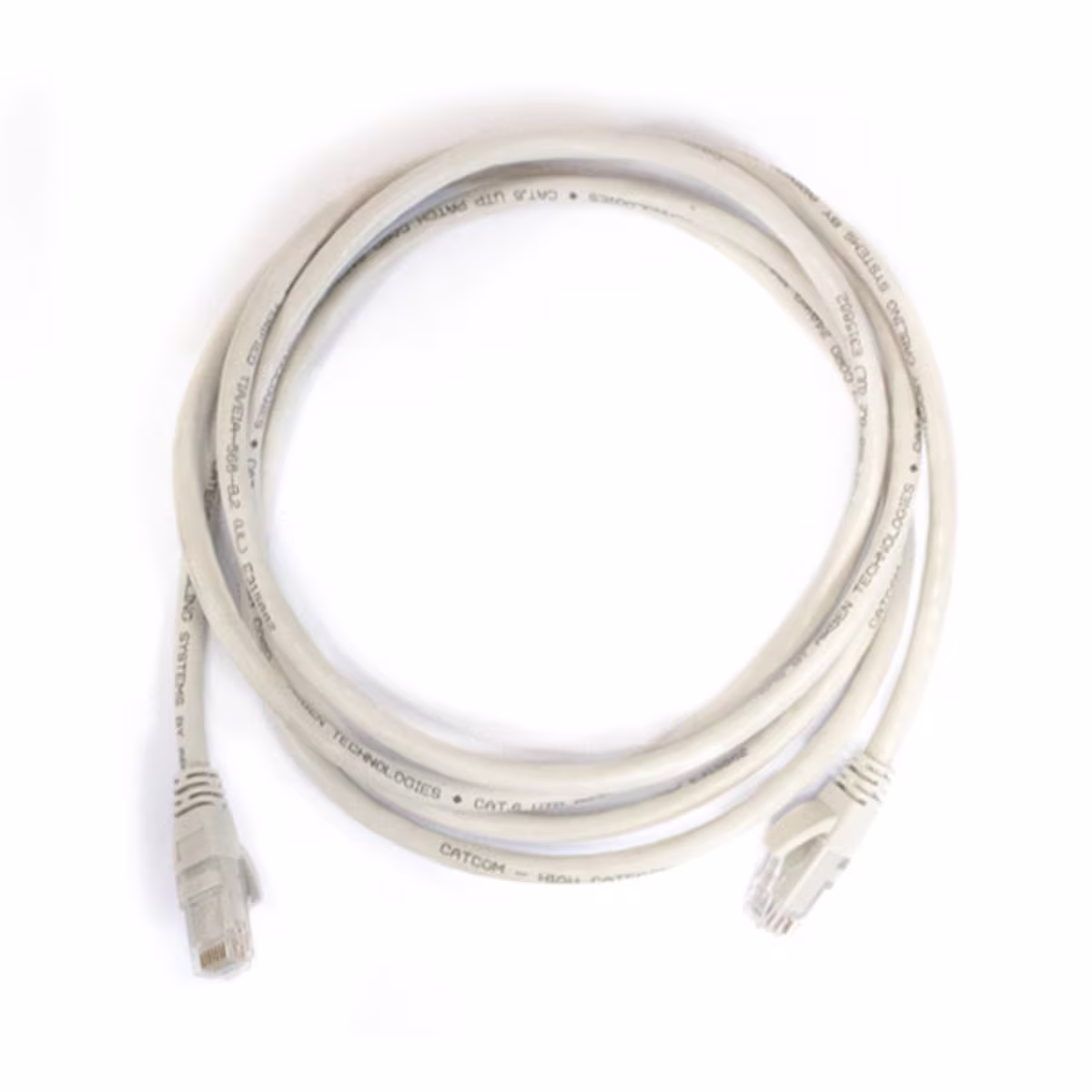 PC6-9007 PATCH CORD CAT6 7FT COLOR GRIS C/BOTA TERMOMOLDEADA, CATCOM