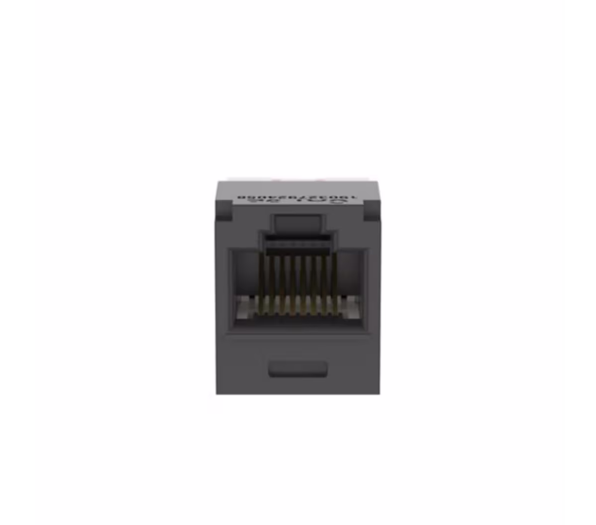 CJ5E88TGBL INSERTO KEYSTONE JACK CAT 5E  NEGRO MINICOM