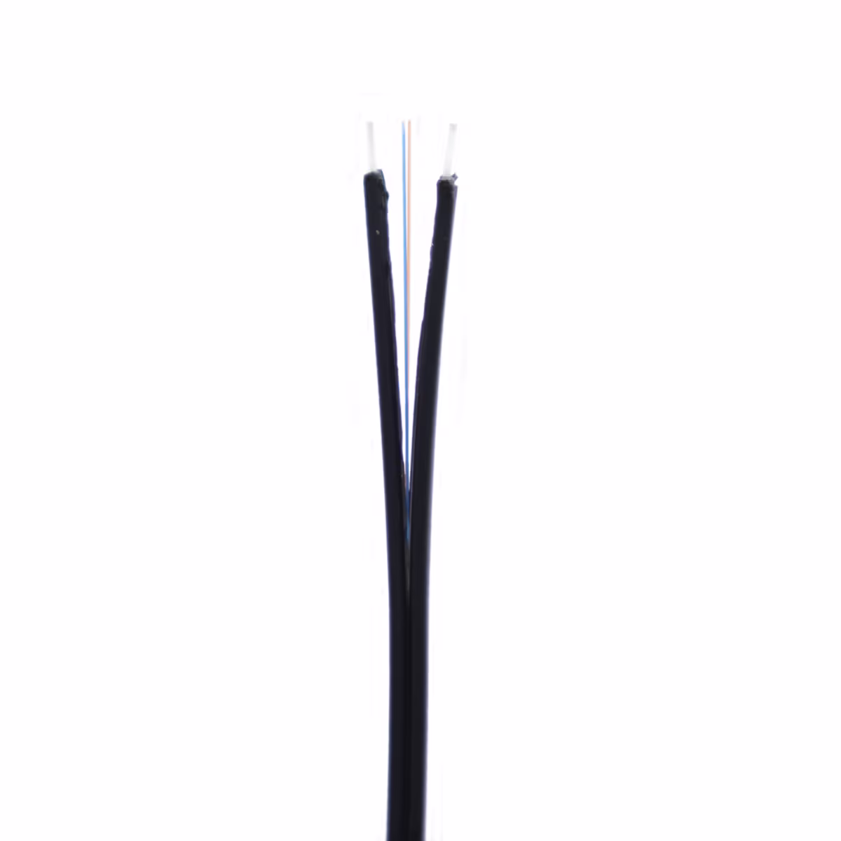 GJXFH2B6DROP2F/G657A1 CABLE DE FO 2 HILOS G.657A1 TIPO DROP, LSZH, TENSOR DIELÉCTRICO, MONOMODO (LALA-LK-OFC-PUR-D), CATCOM