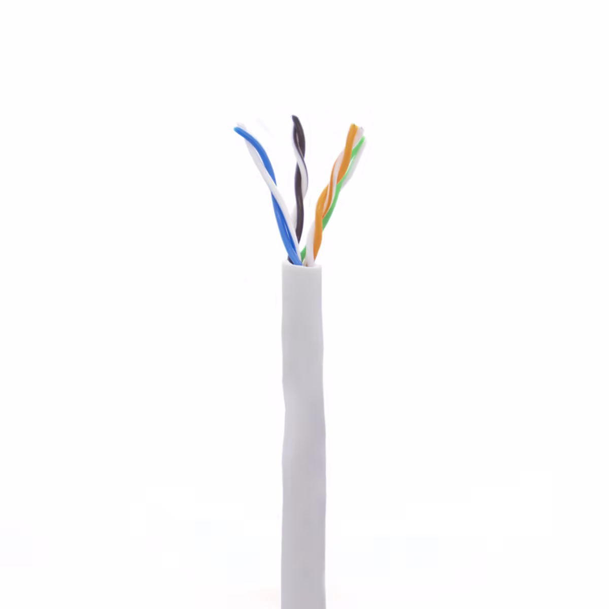 UTP-5009LA CABLE UTP CAT5E 4 PARES 24 AWG SOLIDO COLOR GRIS (LA888071711101), CATCOM