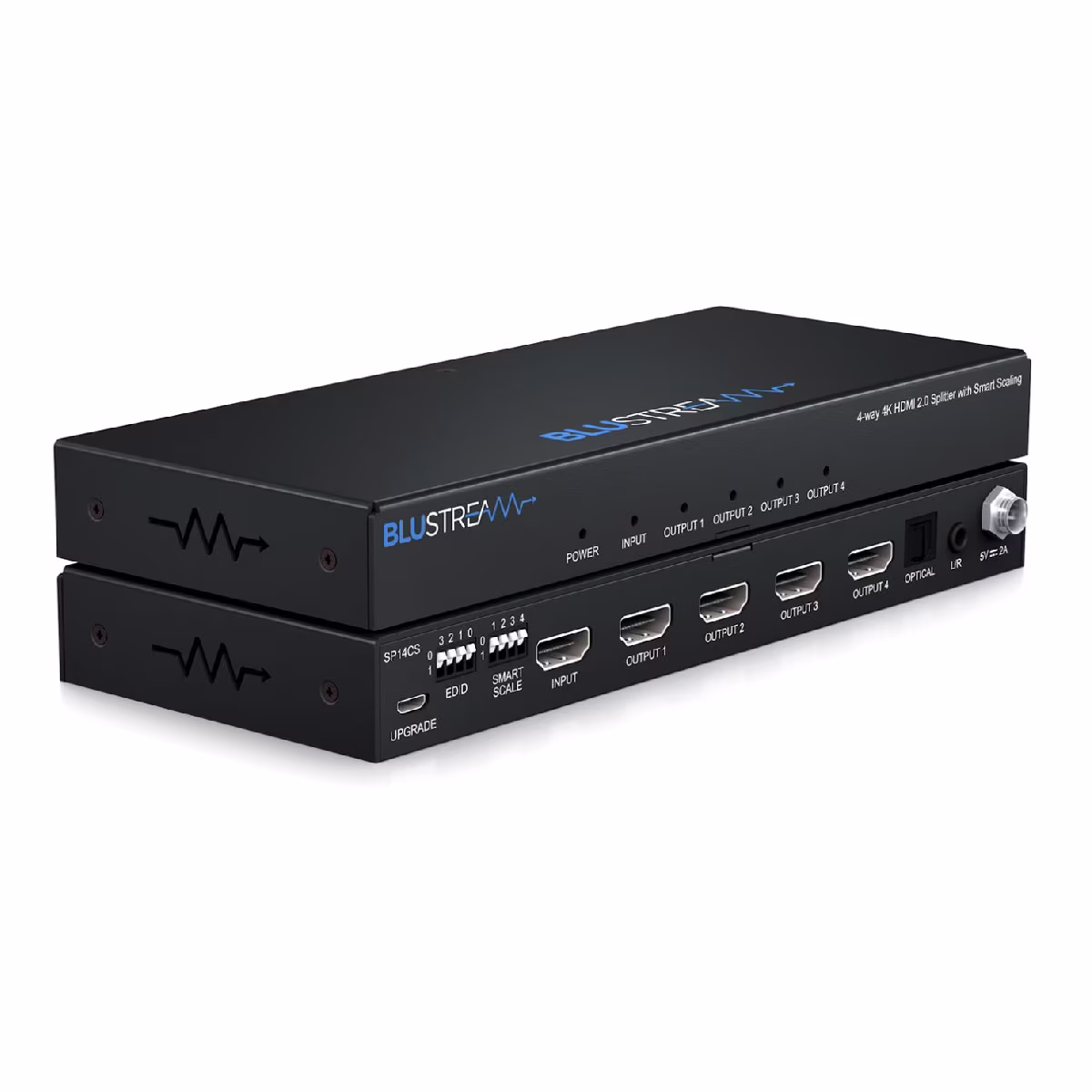 Blustream SP14CS: Splitter HDMI 4K 4 Vías c/Escalado EDID
