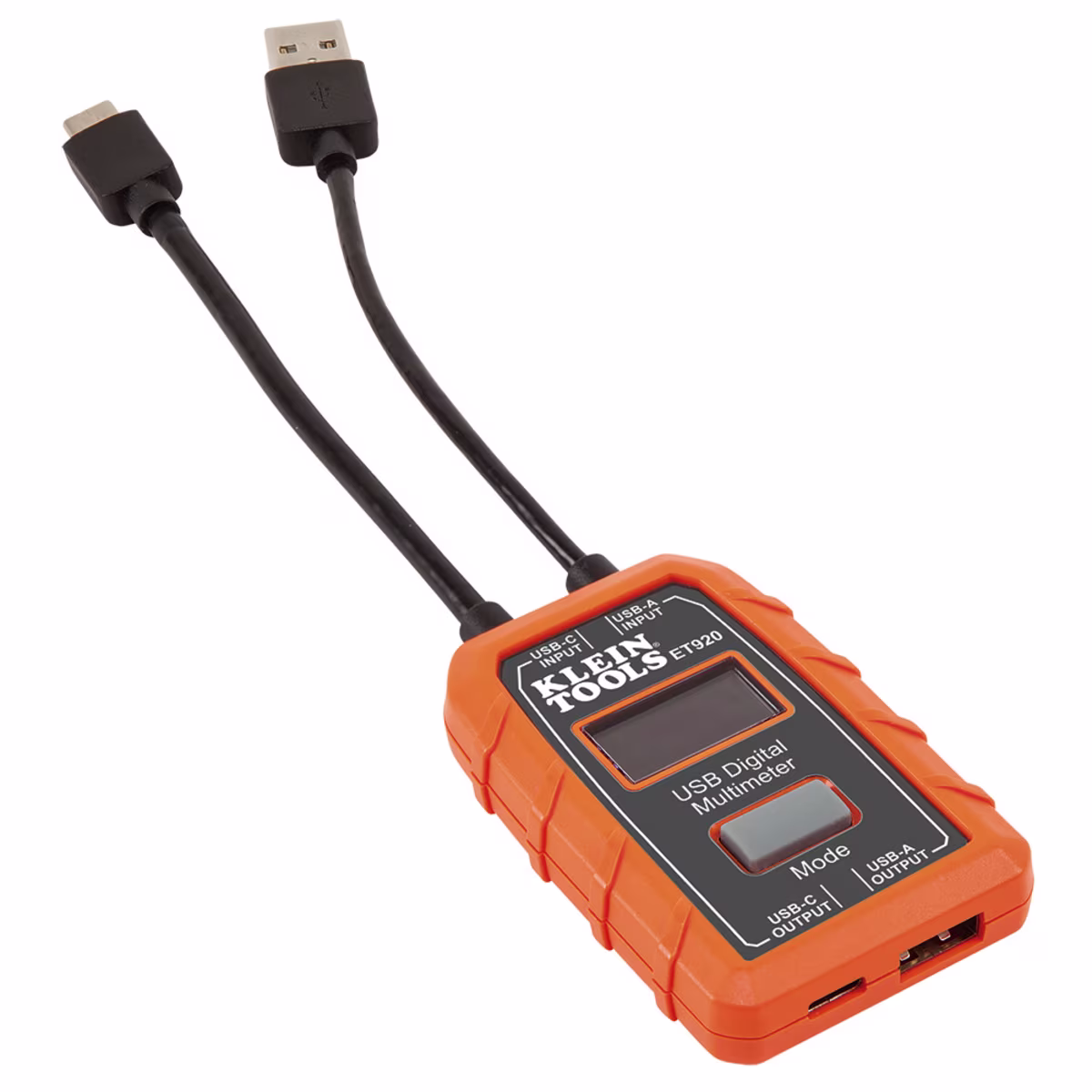 Klein ET920: Medidor Digital USB para V/A/W y capacidad