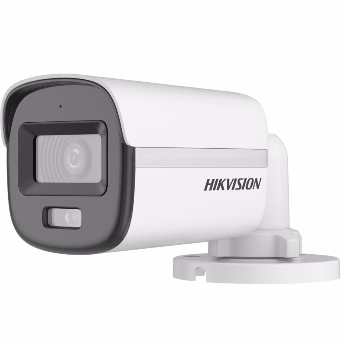 HIK-DS-2CE10DF0T-LPFS  CAMARA ANALOGA BALA 2MP LENTE FIJO IR 20M CON AUDIO IP67 COLOR VU PLASTICO