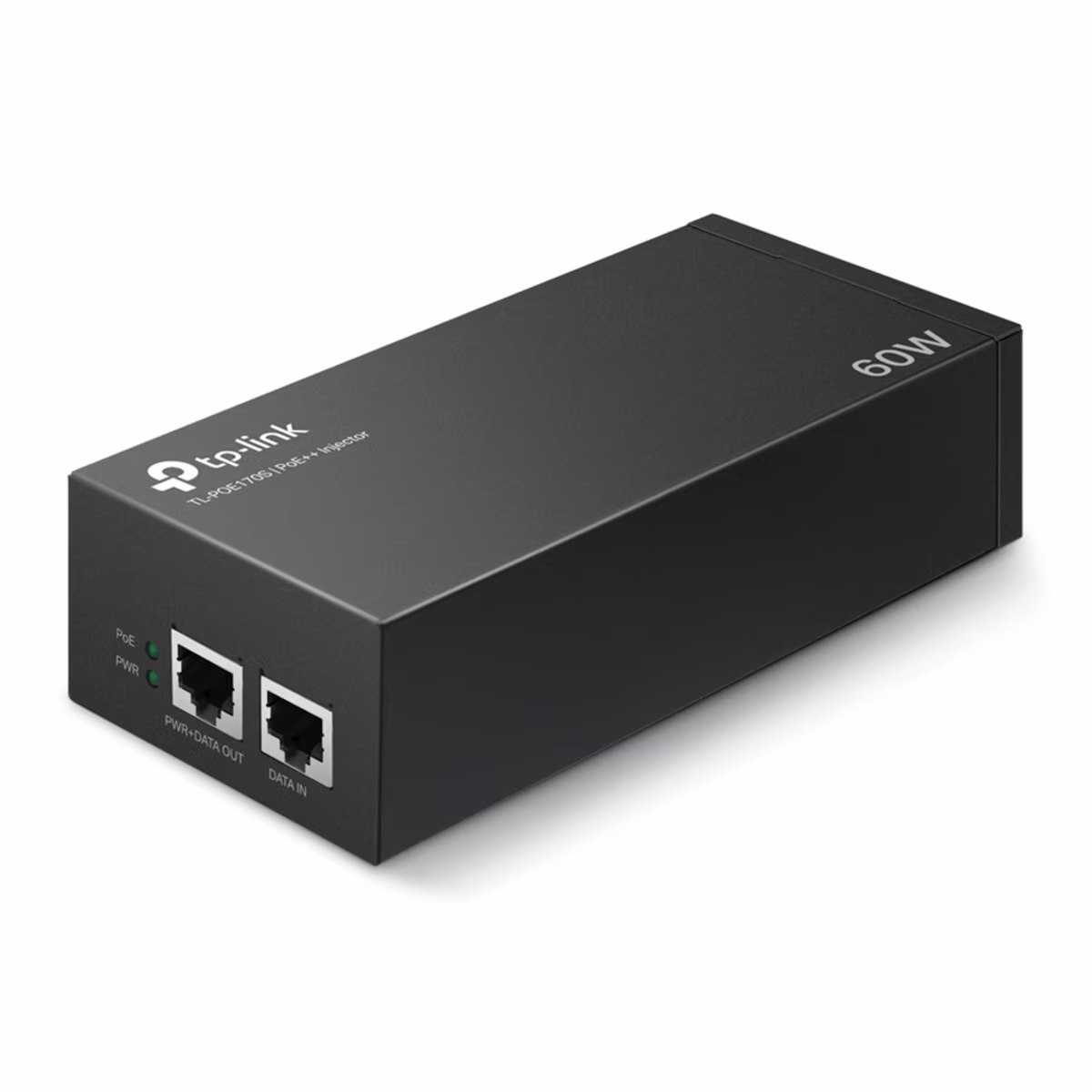 TL-PoE170S Inyector  PoE+ 2 Puertos GB, compatible  IEEE802.3af-at-bt (tipo 3), suministra hasta 60 W