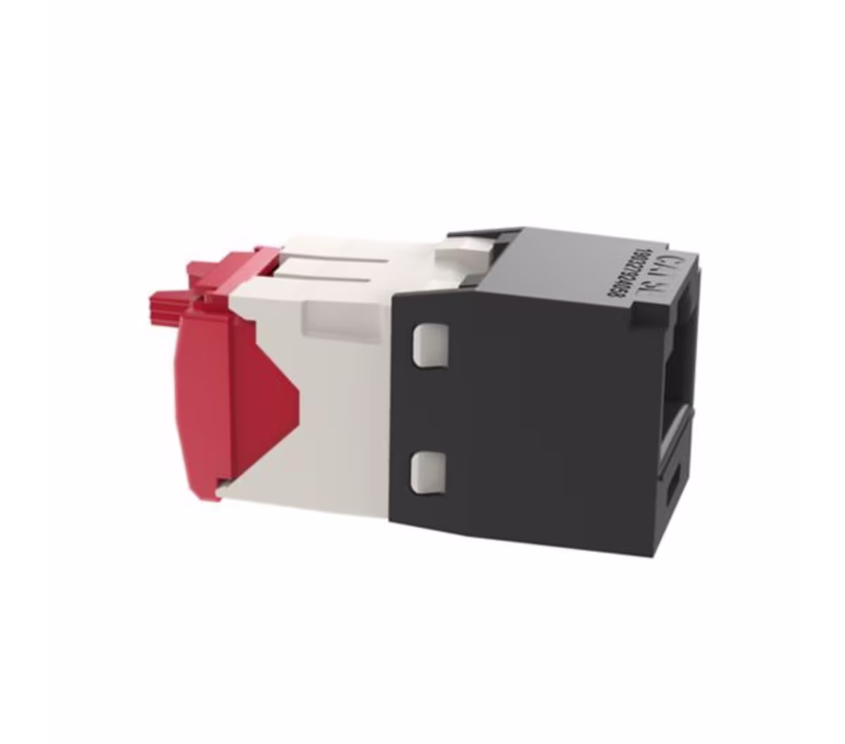 CJ5E88TGBL INSERTO KEYSTONE JACK CAT 5E  NEGRO MINICOM
