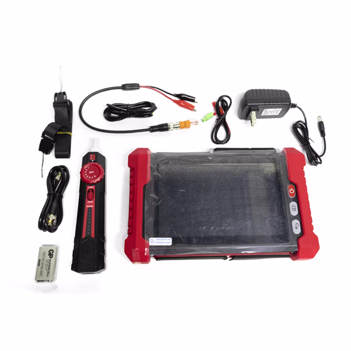 Tester CATCOM IPC728HSO IP/Análogo PoE | Localizador Cables