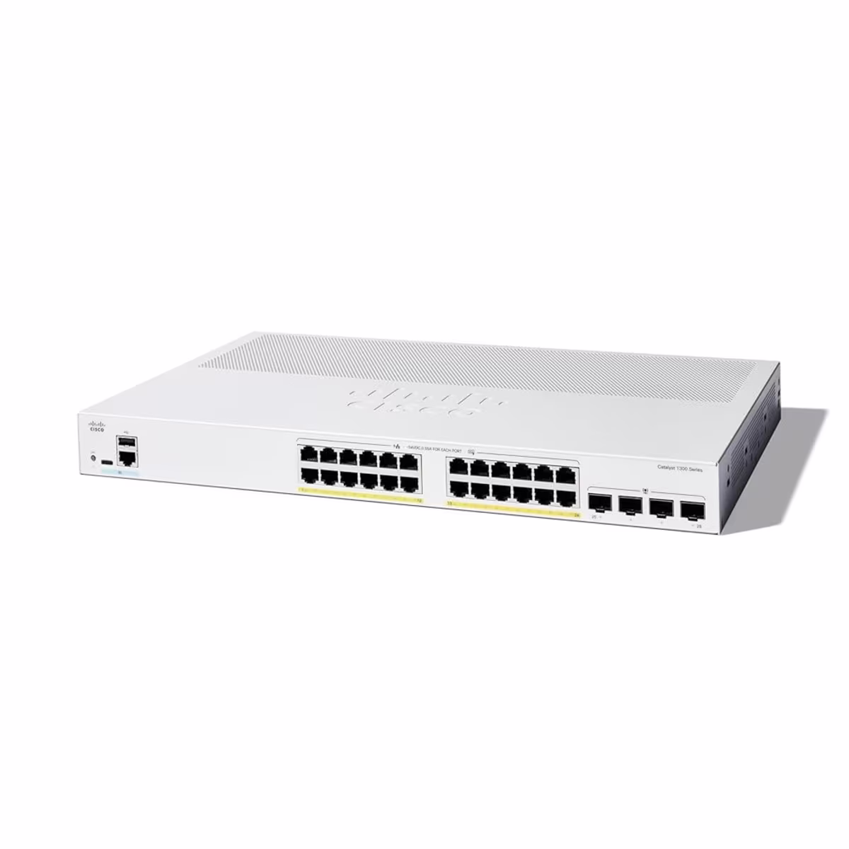 C1300-24P-4G Catalyst 1300 24-port GE, PoE, 4x1G SFP