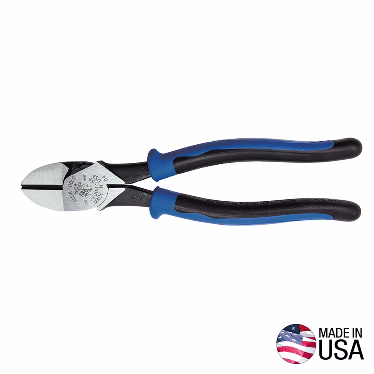 J2000-59 HERRAMIENTA CORTA ALAMBRES CON FILO DIAGONAL (LORITA) 9 PULGADAS, KLEIN TOOLS