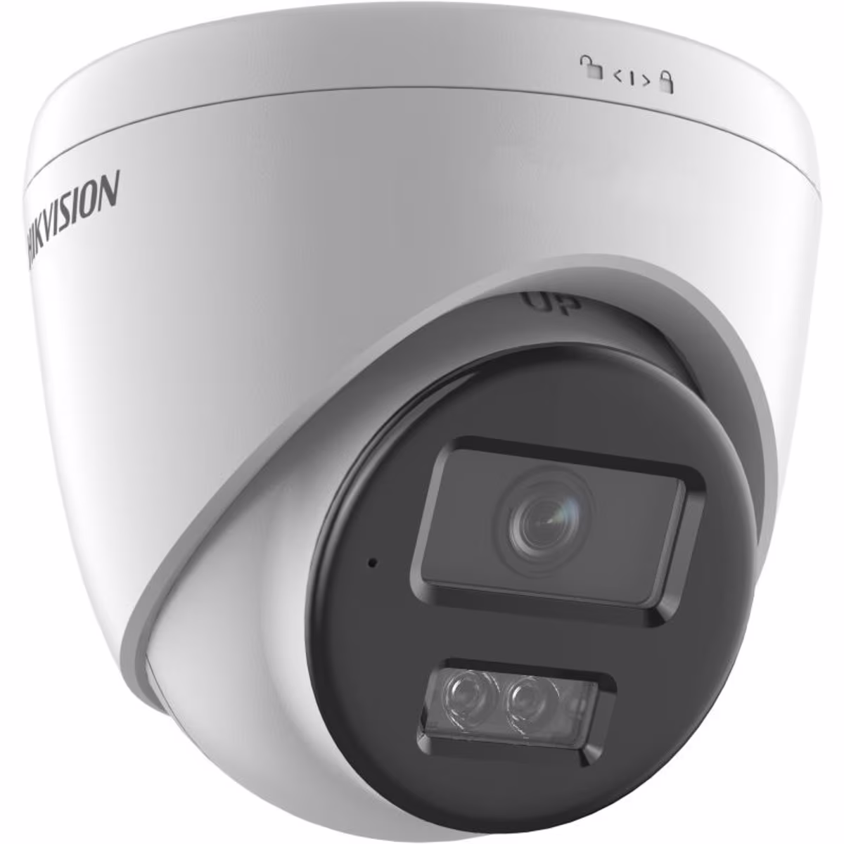 HIK-DS-2CD1363G2-LIUF CAMARA IP TORRETA 6MP POE LENTE FIJO IR 30M CON AUDIO IP67 HIBRID LIGHT 