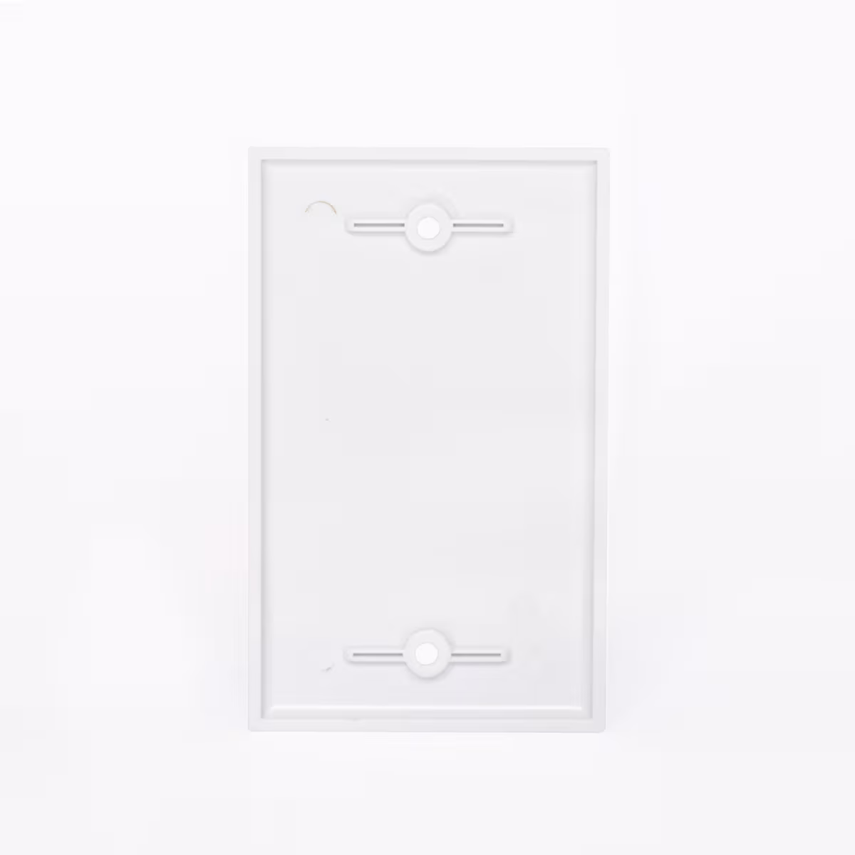 CAT-FP-1000 PLACA CIEGA COLOR BLANCO    