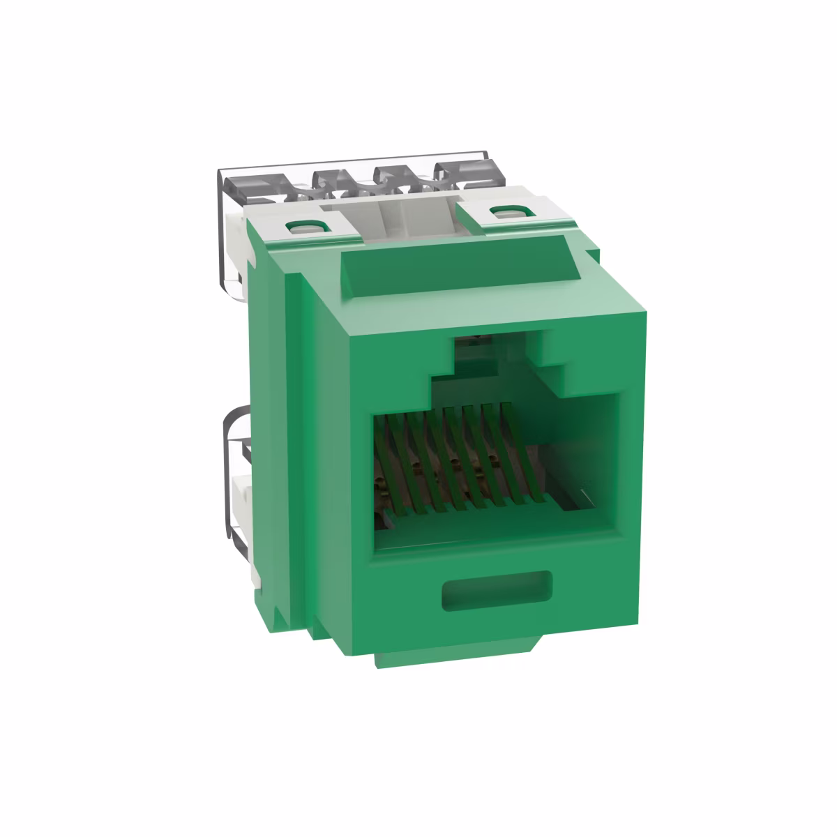 NKP5E88MGR KEYSTONE JACK  VERDE CAT5E NETKEY