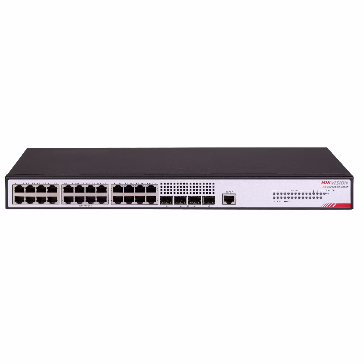 DS-3E2528-HI-24T4F SWITCH ADMIN. 24 PTS 10/100/1000 + 4 SFP 1GB L2+ Y L3 LITE HIKVISION