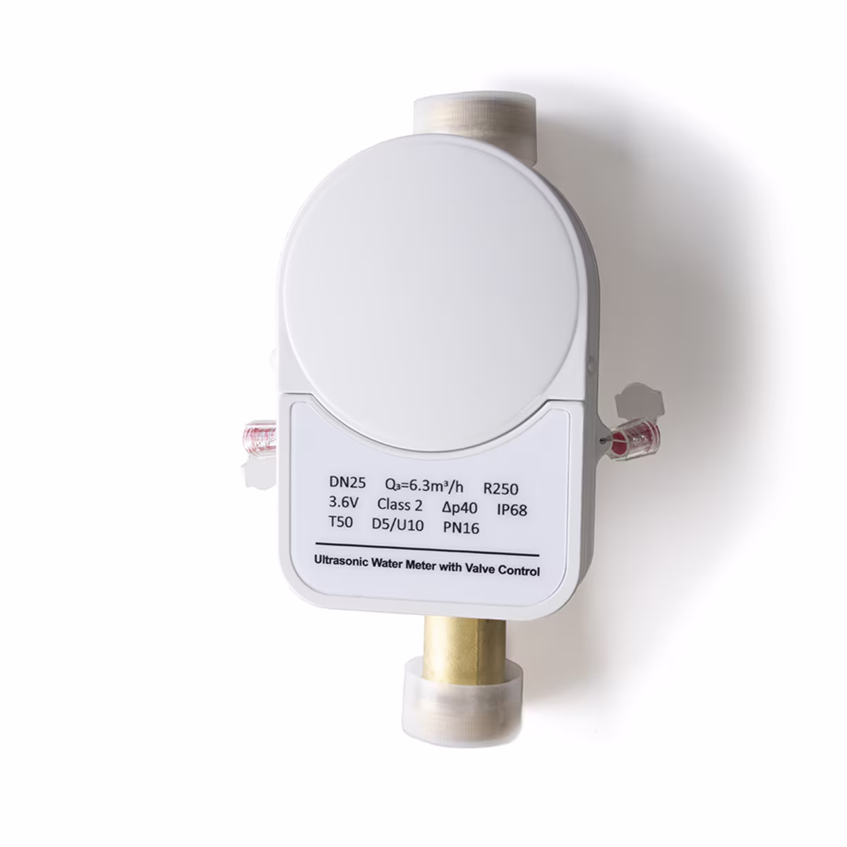 Contador Electrónico Flujo Agua 1" CATCOM ZYLXUS-V-3DN25