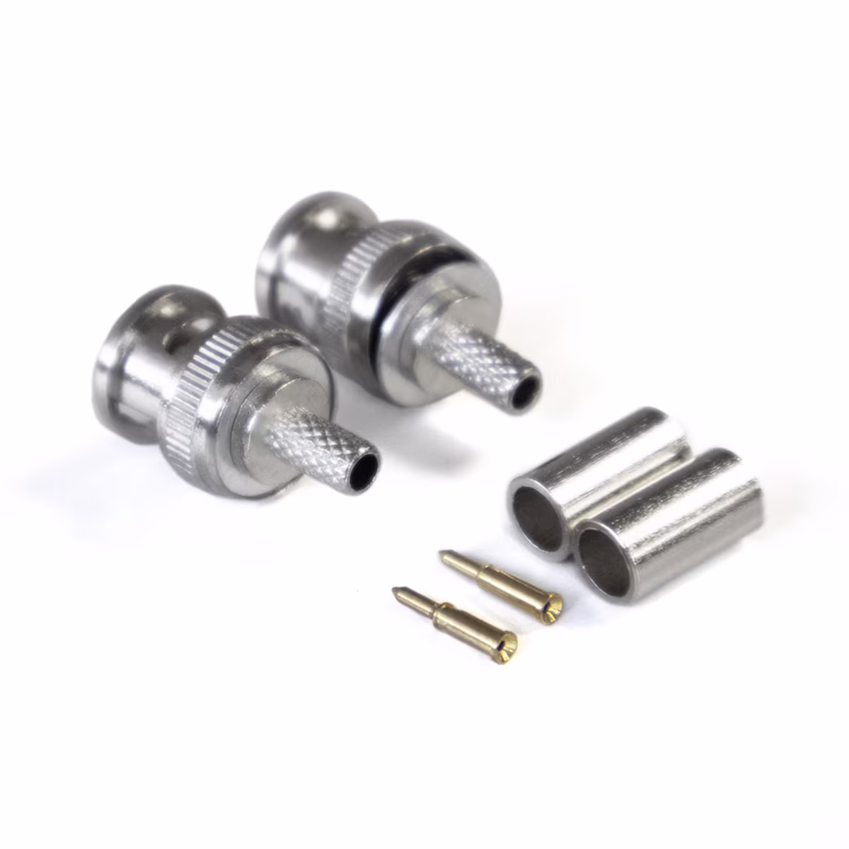 BNC-8218 CONECTOR BNC PARA MICROCOAXIAL 75OHMS 3 PIEZAS, CATCOM