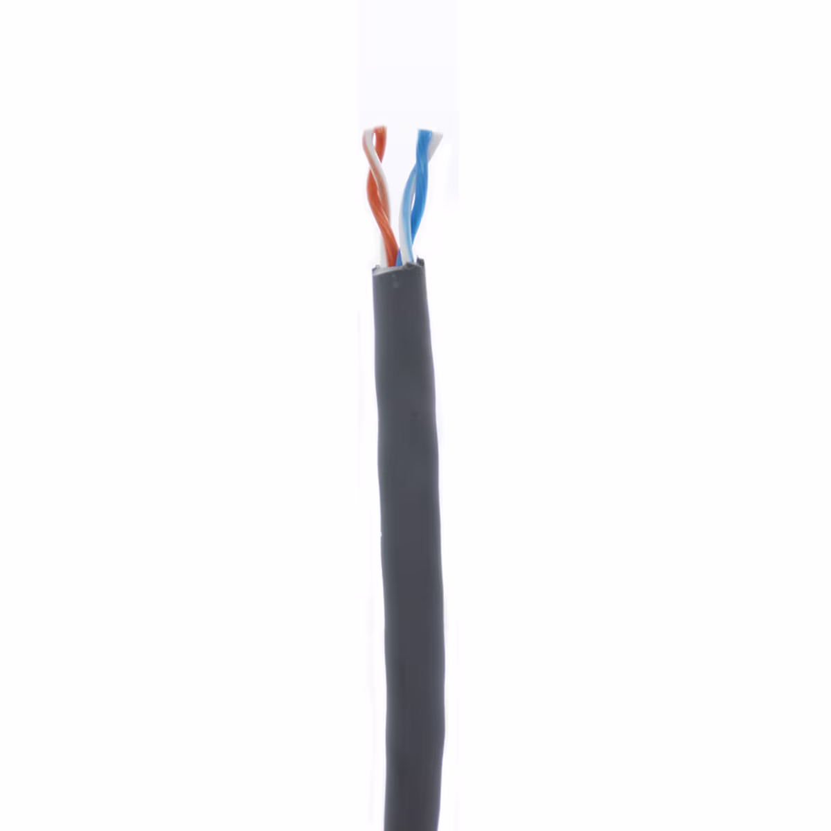 CTL02P CABLE UTP TELEFÓNICO 2 PARES CAT 3, 24AWG GRIS, CATCOM 