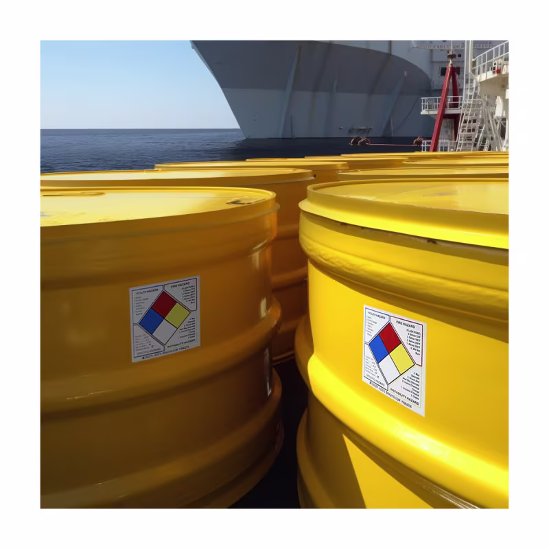 J50C-2250-2585  Etiqueta contínua polipropileno uso marino BS 5609 para BradyJet J4000 2.25" x 100´