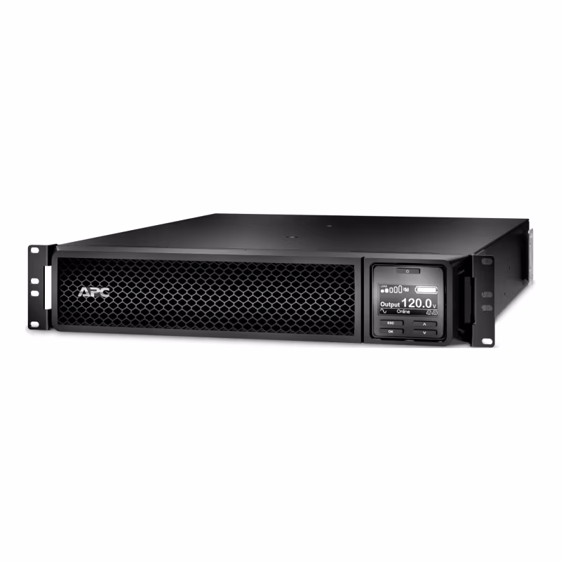 APC-SRT3000RMXLA SMART-UPS 3000VA/120V, (8) NEMA 5-20R (1) NEMA L5-30R C/LCD, RACK MT, DOBLE CONV.