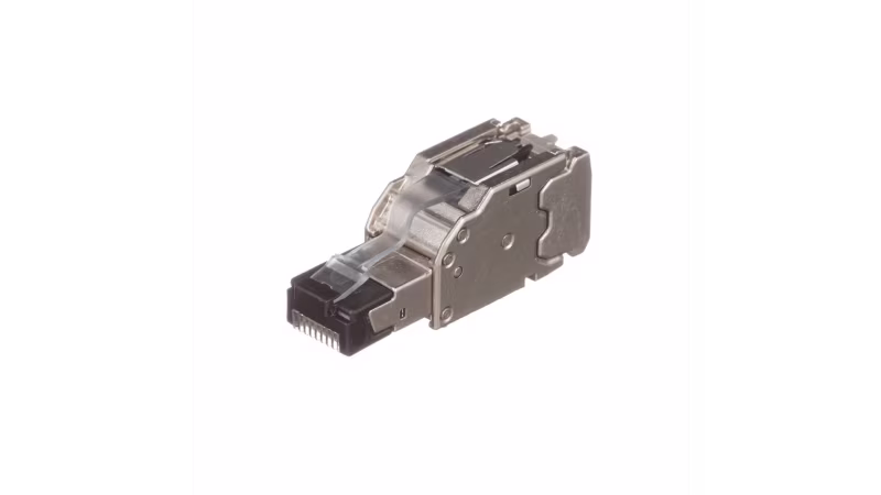 FPS6X88MTG CONECTOR BLINDADO CAT6, RJ45 TERMINACION EN CAMPO TX6A 4-PARES, 22-26 AWG 