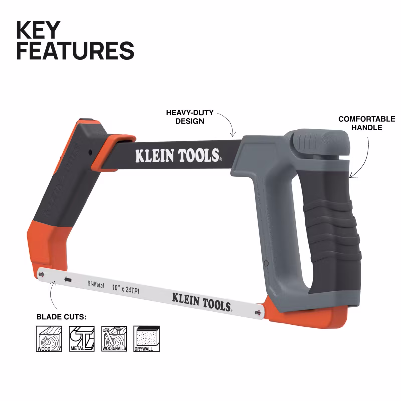 KLEIN 31430 Sierra Arco Alta Tensión para Corte Industrial Preciso