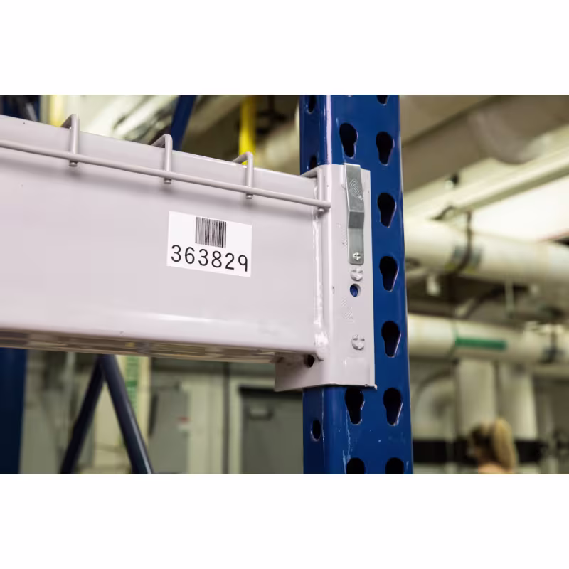 M5C-1500-422 ETIQUETA MULTIUSOS DE POLIÉSTER CON ADHESIVO AGRESIVO CON CINTA DE IMPRESIÓN PARA LAS IMPRESORAS M5-1.5"