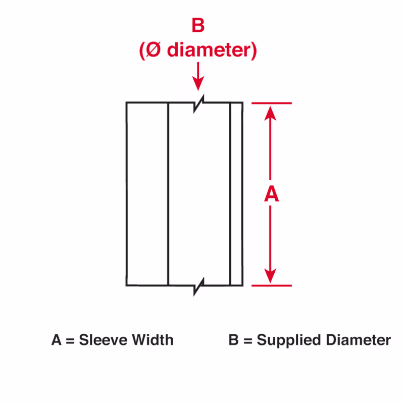 M4C-250-342 CARTUCHO DE ETIQUETAS POLIOLEFINO RETRACTIL TIPO MANGA 0.25inDia x 7ftL NEGRO S/BLANCO BRADY