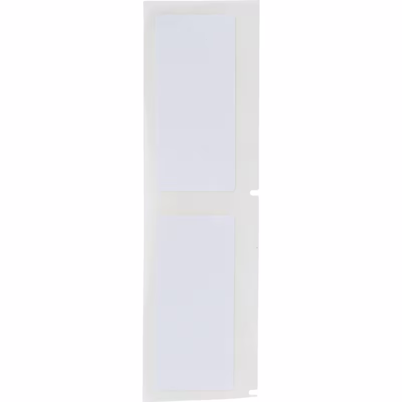 M6-26-422-PSL rollo con 100 etiquetas 1 1-4 pulgadas x 2 3-4 pulgadas,  poli�ster, blanco