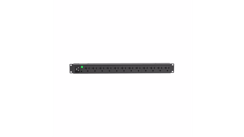 P12B30M PDU MULTITOMA  HORIZONTAL 20A 120V NEGRO 1RU 12 SALIDAS 5-20R