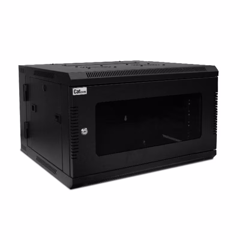 SMB6509-DES GABINETE DE PARED ABATIBLE 600X550X9U NEGRO, DESARMADO