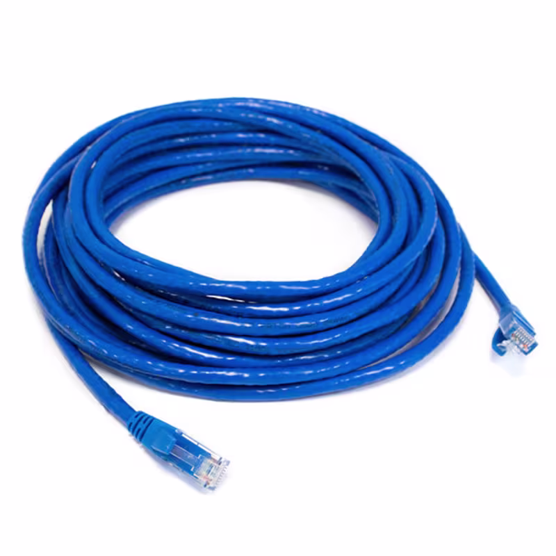 PC6-2025 PATCH CORD CAT6 25FT COLOR AZUL C/BOTA TERMOMOLDEADA, CATCOM