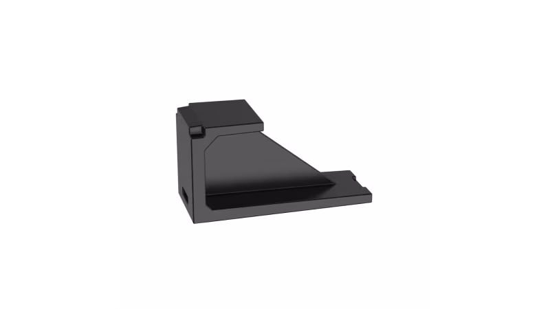 CMBBL-X INSERTO MODULO CIEGO (BLANK ) 1POS. NEGRO