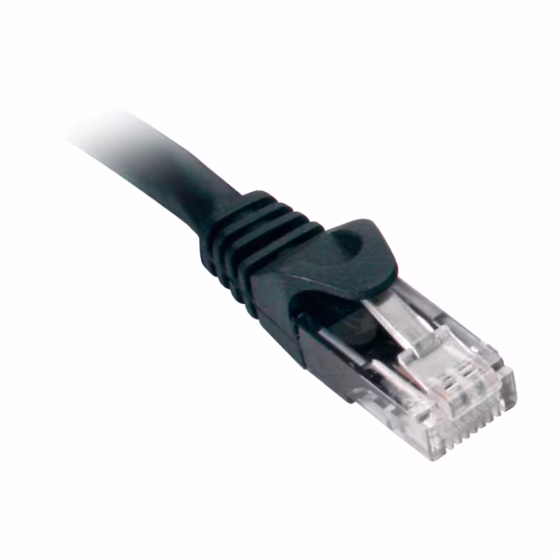 NPC-1115   PATCH CORD UTP CAT. 5E NEGRO 15 FT QUEST