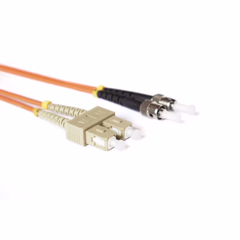SP/TP5CR03M PATCH CORD DE FIBRA OPTICA SC/ST DUPLEX MULTIMODO 3MTS, CATCOM