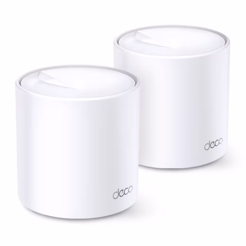 DECOX20 2PACK  AX1800 SISTEMA MESH WIFI 6 PARA COBERTURA AMPLIA 1800MBPS