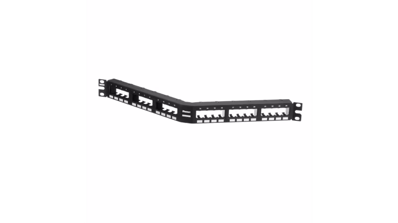 CPPA24FMWBLY PATCH PANEL MODULAR ANGULADO 24 PTS DESCARGADO