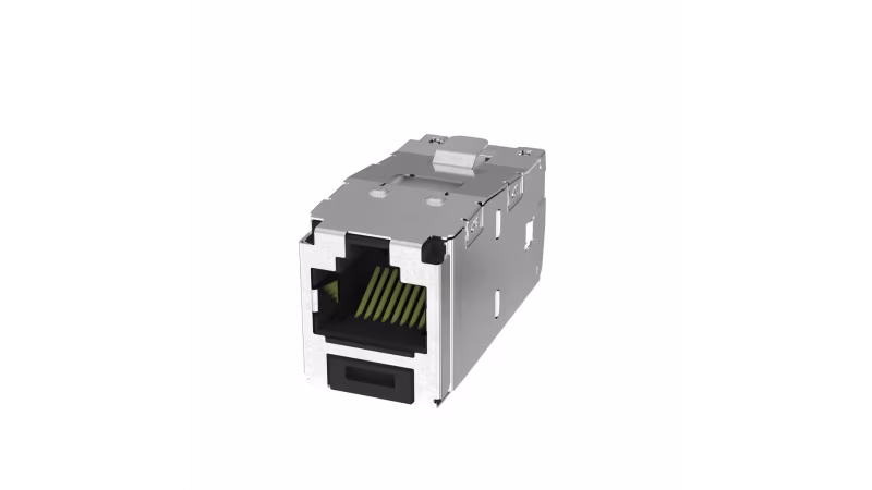 CJS6X88TGY INSERTO KEYSTONE JACK CAT6A BLINDADO 8POS. MINICOM