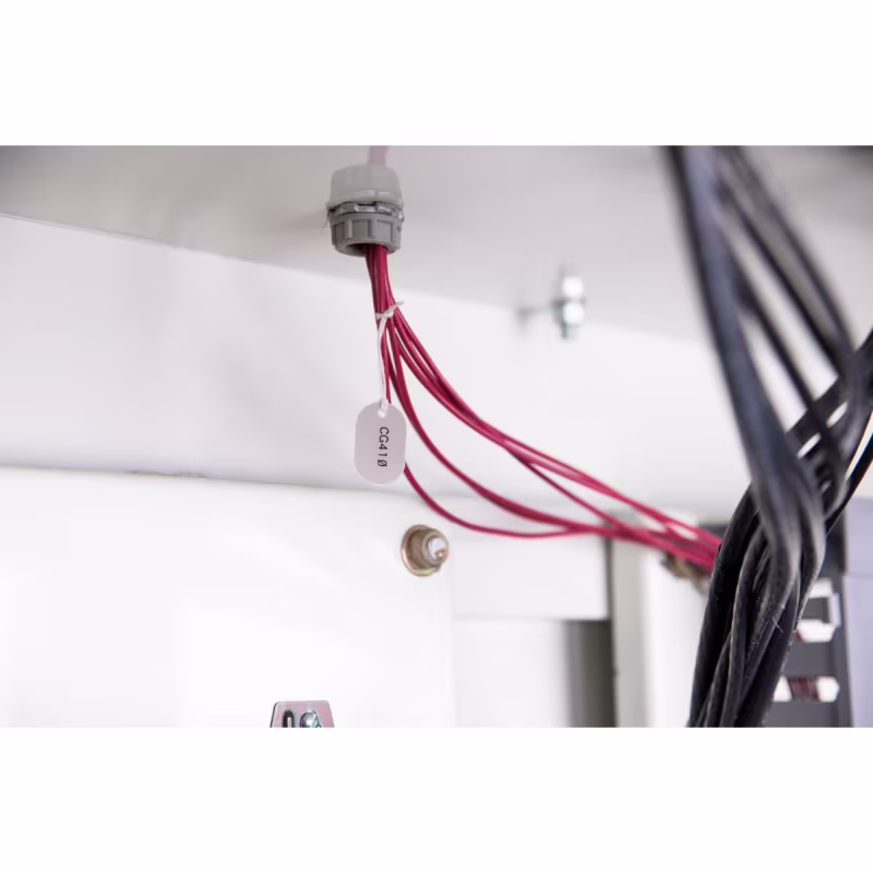 M-111-145FR-GY CARTUCHO DE ETIQUETA POLIETILENO 0.75inH x 1.206 inW NEGRO S/GRIS BRADY