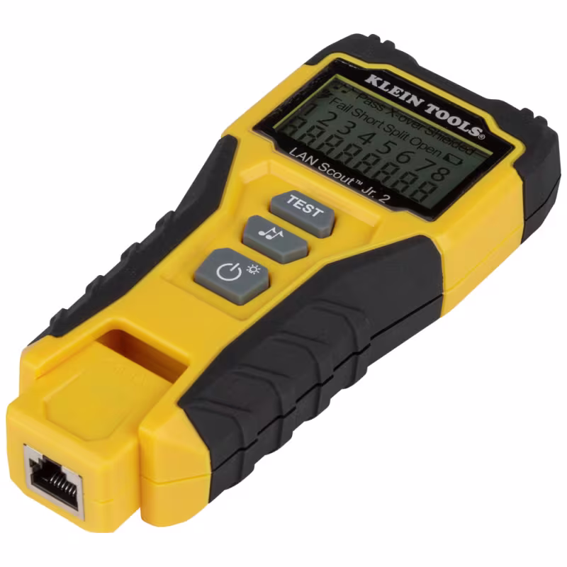 VDV526-200 PROBADOR TESTER DE CABLE LAN SCOUT™ JR.2, KLEIN TOOLS