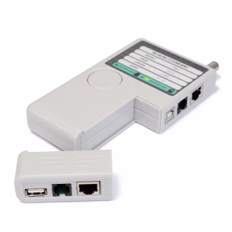 NF-3468 TESTER DE CABLEADO 4PRS, BNC HASTA 90MTS, CATCOM