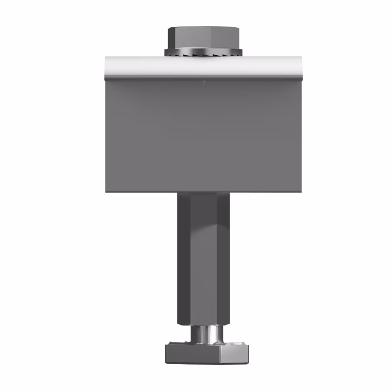 302045D CLIP MEDIO UNIVERSAL PARA UNI�N ENTRE PANELES SOLARES NEGRO