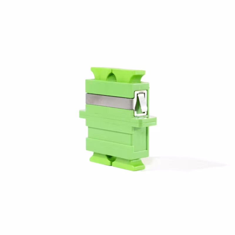 ADDSC/SCSZP3 ADAPTADOR SC-SC/APC DUPLEX MONOMODO COLOR VERDE, CATCOM