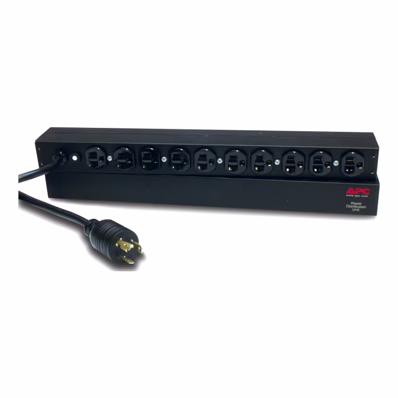 AP9564 PDU RACKEABLE BASIC 20A-120V NEMA L5-20P, 1U APC