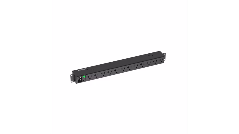 P12B30M PDU MULTITOMA  HORIZONTAL 20A 120V NEGRO 1RU 12 SALIDAS 5-20R