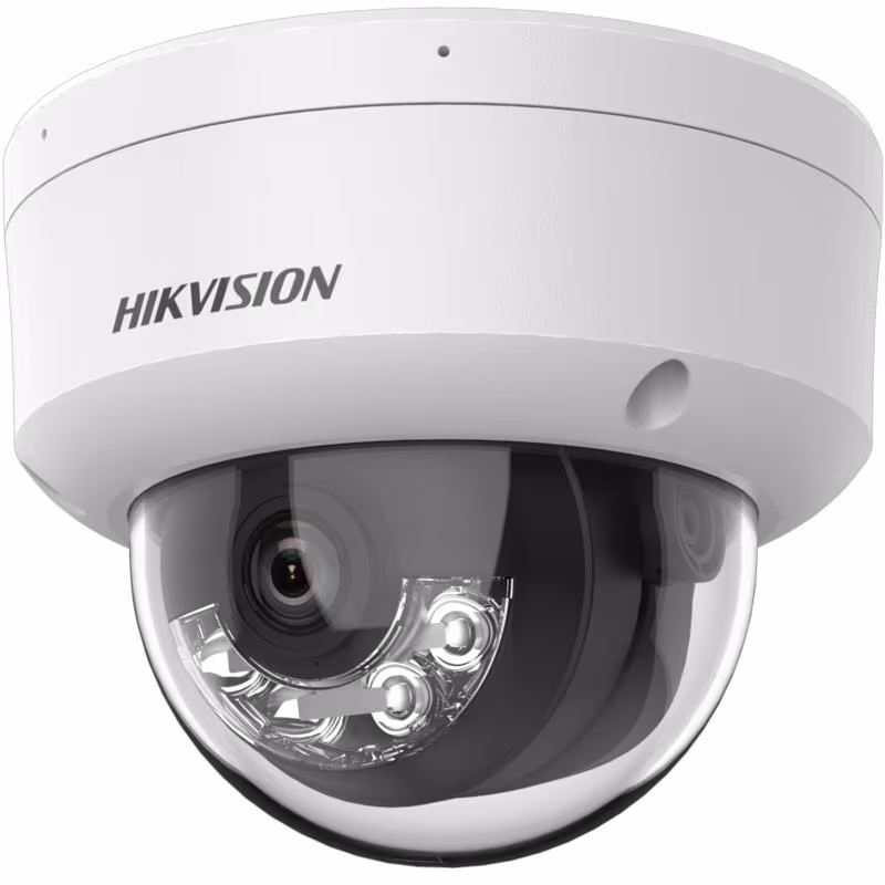 HIK-DS-2CD1143G2-LIU CAMARA IP DOMO 4MP POE LENTE FIJO IR 30M CON AUDIO IP67 IK08 HIBRID LIGHT