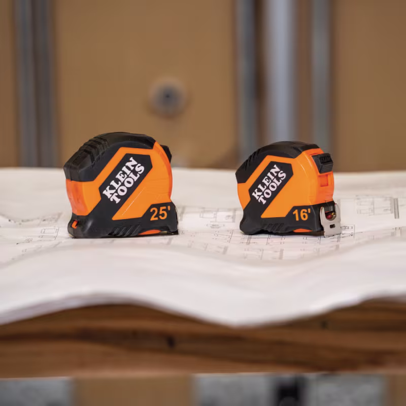 9516 Cinta de medici�n compacta de 4,9 m con gancho doble