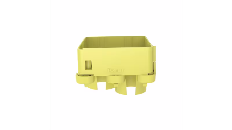 FRIDT4X4LYL SALIDA PARA 2 TUBOS 1.5" EN  CANALES FIBERUNNER 4X4 