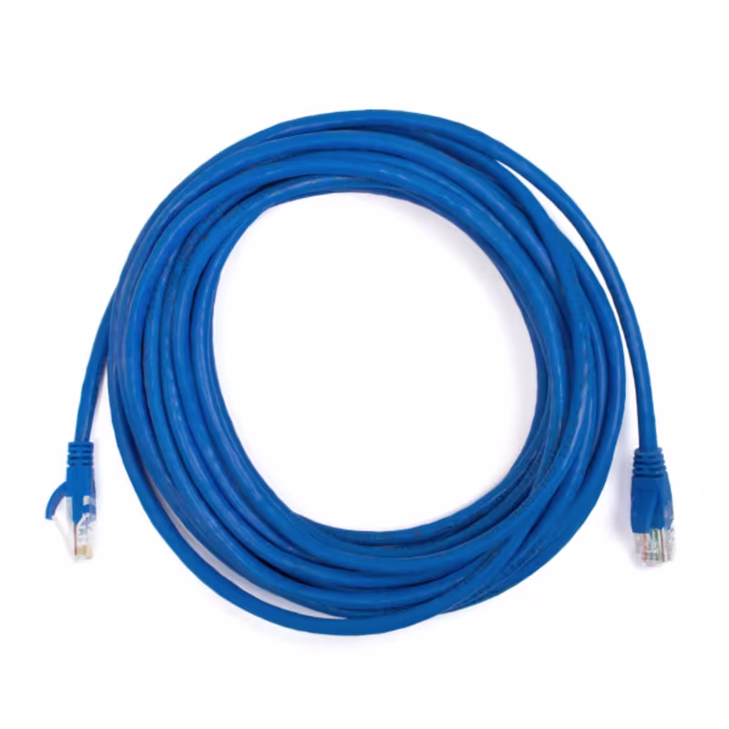PC5-2025 PATCH CORD CAT5E 25FT COLOR AZUL C/BOTITA TERMOMOLDEADA, CATCOM