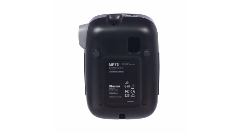 MP75 IMPRESORA PORTATIL DE ETIQUETAS POR TRANSFERENCIA TÉRMICA C/TECLADO Y PANTALLA, PANDUIT