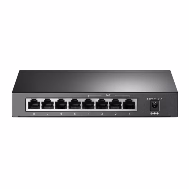 SG1008P SWITCH 8 PUERTOS GIGABIT CON 4 PUERTOS POE+ NO ADMIN
