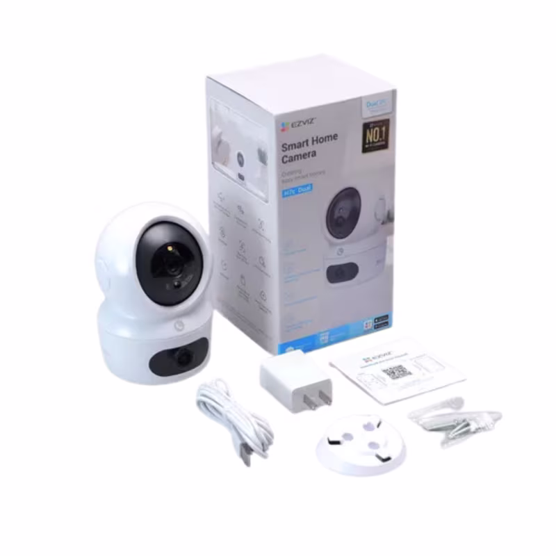 CS-H7C-R100-8G44WF CAMARA PT WIFI 2K DOBLE LENTE, AUDIO DE DOS VIAS, VISION A COLOR, INTERIOR