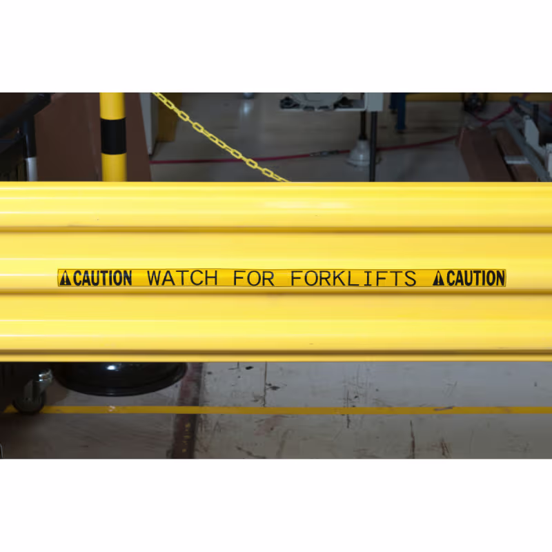 M5C-1000-584-YL  Cinta reflectante amarillla,  1 pulg x 20 pies, para BMP51/M511